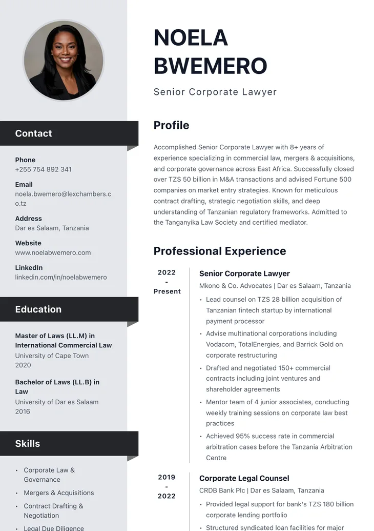 Duma CV design